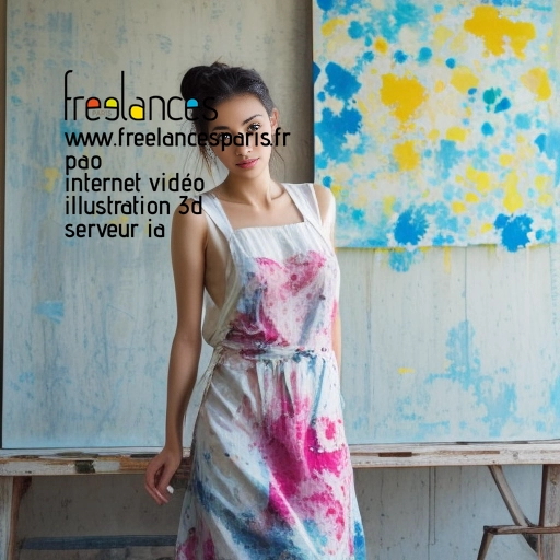 Pao internet vidéo illustration 3d serveur intelligence générative freelance paris studio de création OE1S64W0